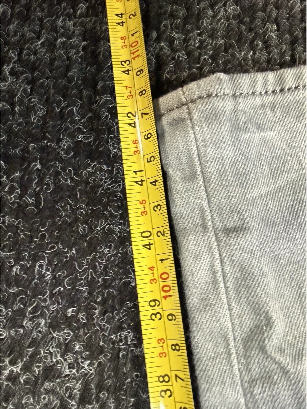 Levi's Men's Light Wash Gray Straight Fit Cotton Denim Jeans Mid Rise